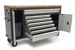 HBM Gereedschapswagen Met Houten Werkblad - 168 Cm - Grijs -Thuisgereedschap Winkel hbm 519 2.jpg 1200x600 14e61ebc88