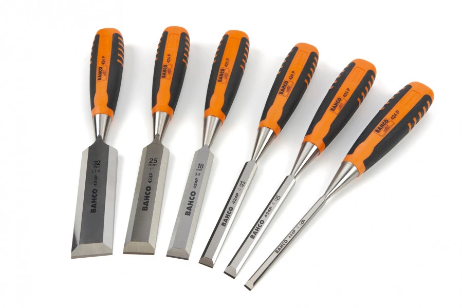 Bahco 424P-S6-EUR 6 Delige Steekbeitelset 4 Bahco 424P-S6-EUR 6 Delige Steekbeitelset - Afbeelding 2