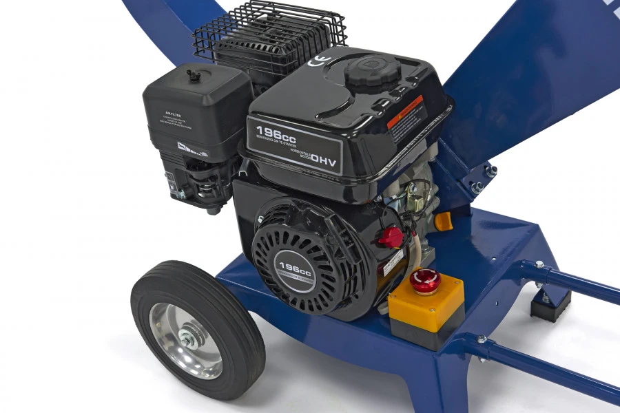 HBM Benzine Hakselaar - Houtversnipperaar 4 Takt 6.5 PK - 196 Cc 6 HBM Benzine Hakselaar - Houtversnipperaar 4 Takt 6.5 PK - 196 Cc - Afbeelding 4