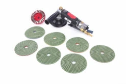 HBM 125 Mm Natte Schuur- En Polijstmachine