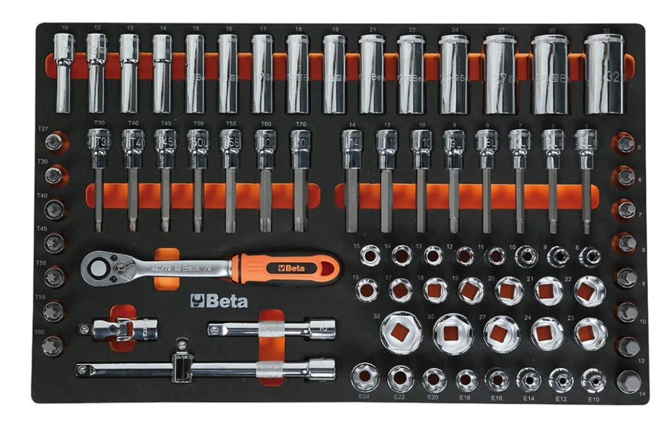 Beta Gevulde Gereedschapswagen 2400S O7/E-M5 - 343-delig 7 Beta Gevulde Gereedschapswagen 2400S O7/E-M5 - 343-delig - Afbeelding 5